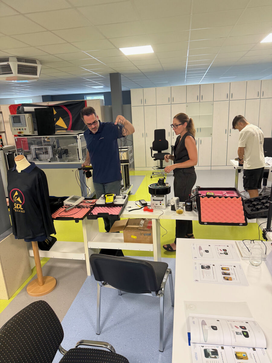 Aktive ESD-Schulung im Schulungszentrum Schmalkalden
